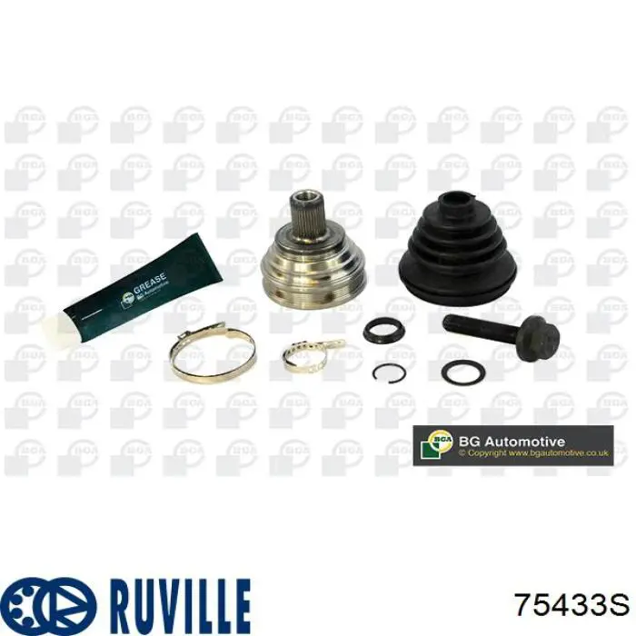 ШРУС зовнішній передній 75433S Ruville