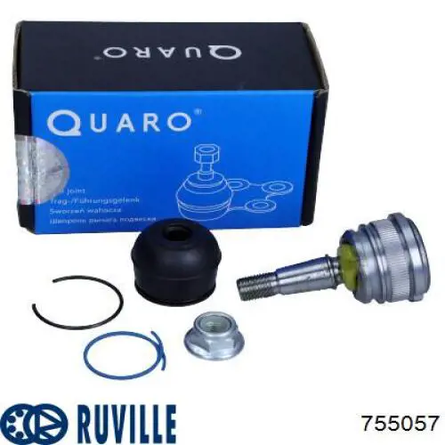 Пильник зовнішньої гранати, задньої півосі Ruville 755057 ціна, від 8.05 USD