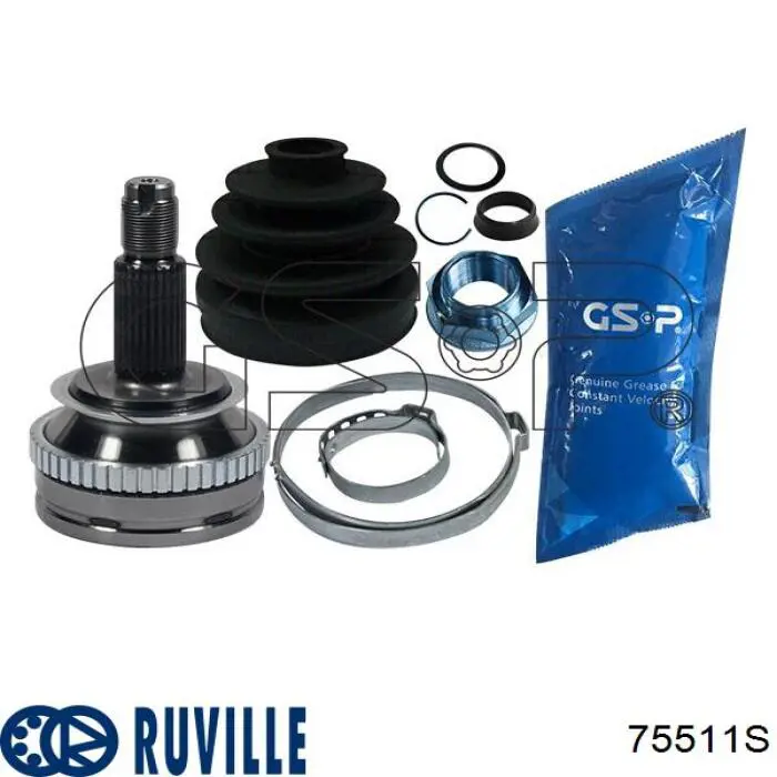 Купити 75511S Ruville Шарнір приводу зовнішній