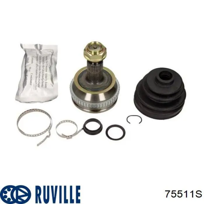 ШРУС зовнішній передній 75511S Ruville