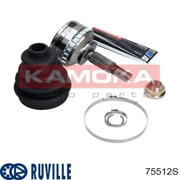 Купити 75512S Ruville Шарнір приводу зовнішній