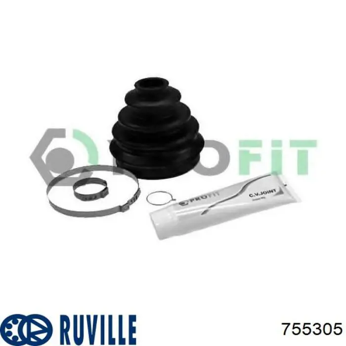 755305 Ruville Пильник ШРУСа зовнішній, передній піввісі