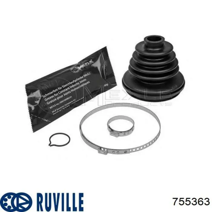 755363 Ruville Пильник ШРКШ внутрішній, передній півосі