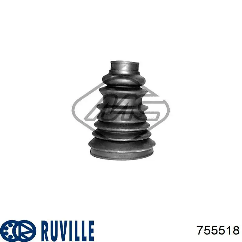 755518 Ruville Пильник ШРУСа зовнішній, передній піввісі