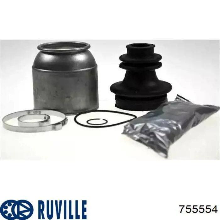 Пильник ШРУСа внутрішній, правий Ruville 755554 ціна, від 5.41 USD