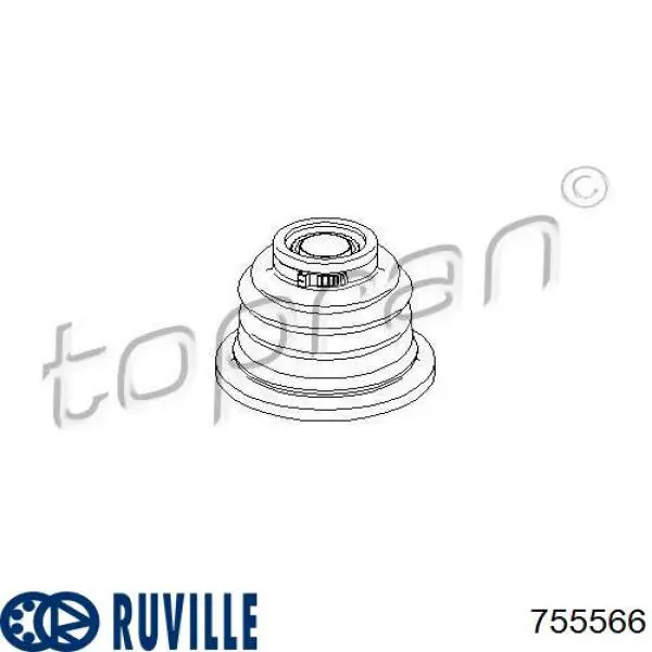 755566 Ruville Пильник гранати внутрішній, лівий
