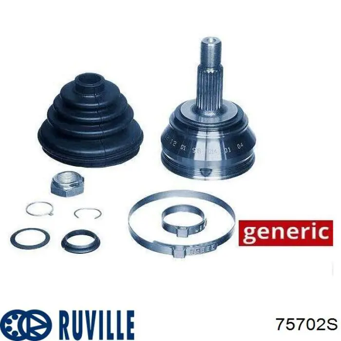 ШРУС зовнішній передній 75702S Ruville