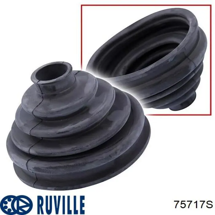 Купити 75717S Ruville Шарнір приводу зовнішній