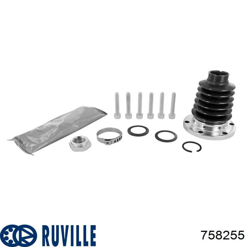 758255 Ruville Пильник ШРКШ внутрішній, передній півосі