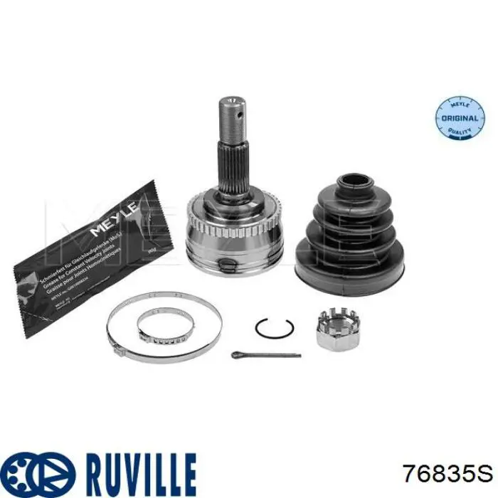 Купити 76835S Ruville Шарнір приводу зовнішній