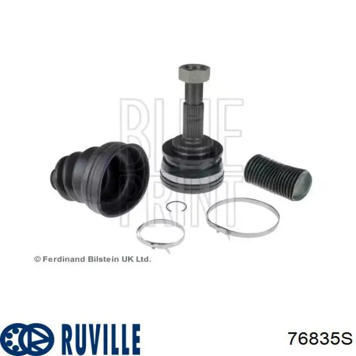 ШРУС зовнішній передній 76835S Ruville