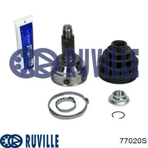 Купити 77020S Ruville Шарнір приводу зовнішній