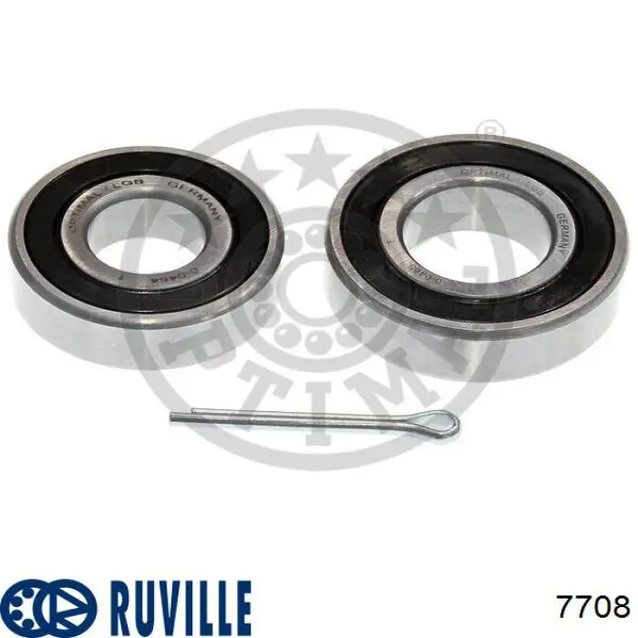 7708 Ruville Підшипник ступиці задньої