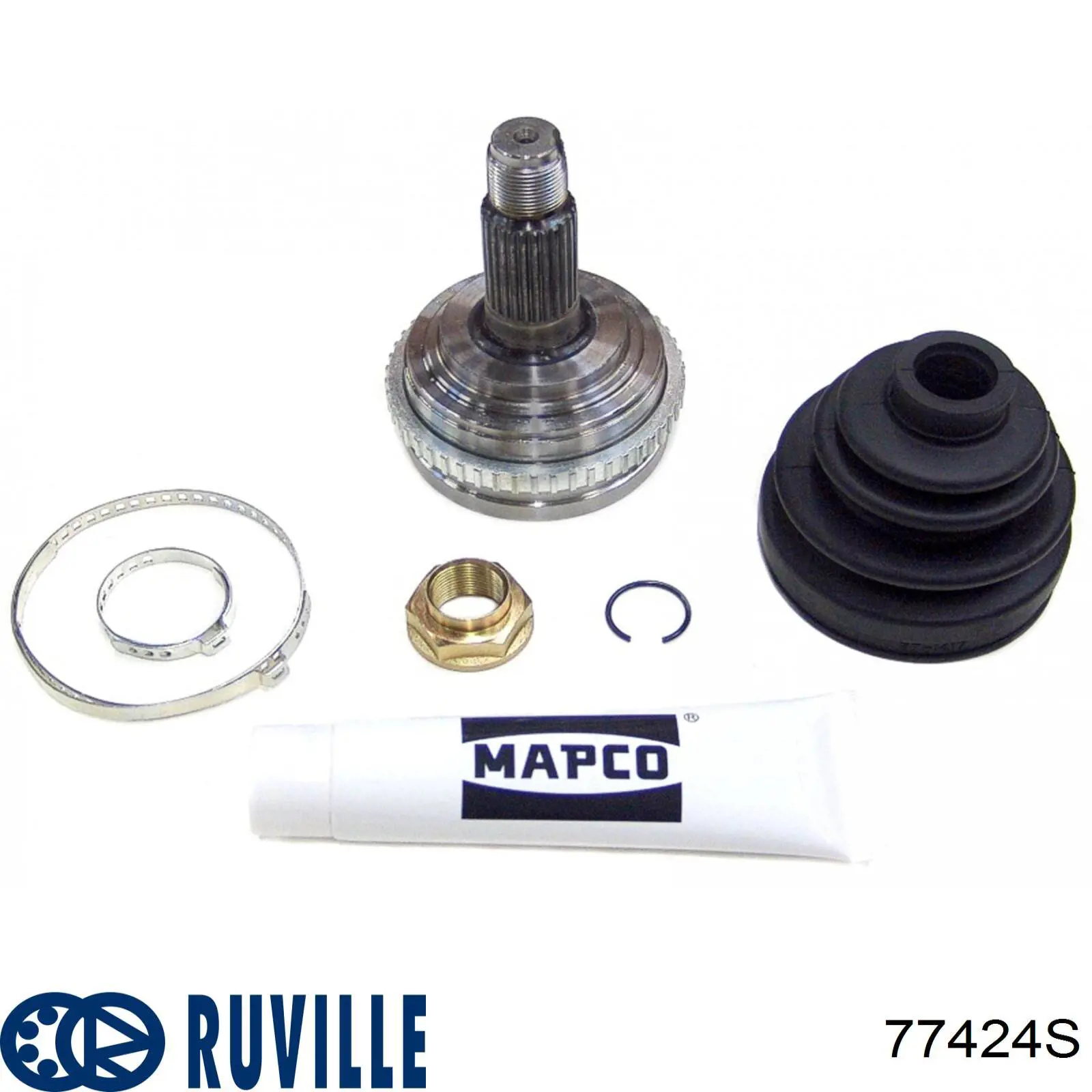 Купити 77424S Ruville Шарнір приводу зовнішній