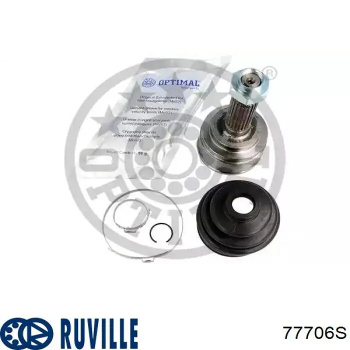 ШРУС зовнішній передній 77706S Ruville