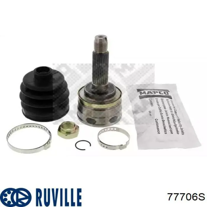 Граната колісна Ruville 77706S ціна, від 22.72 USD