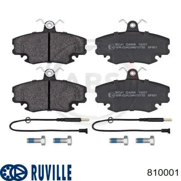 810001 Ruville Пильник стійки передньої