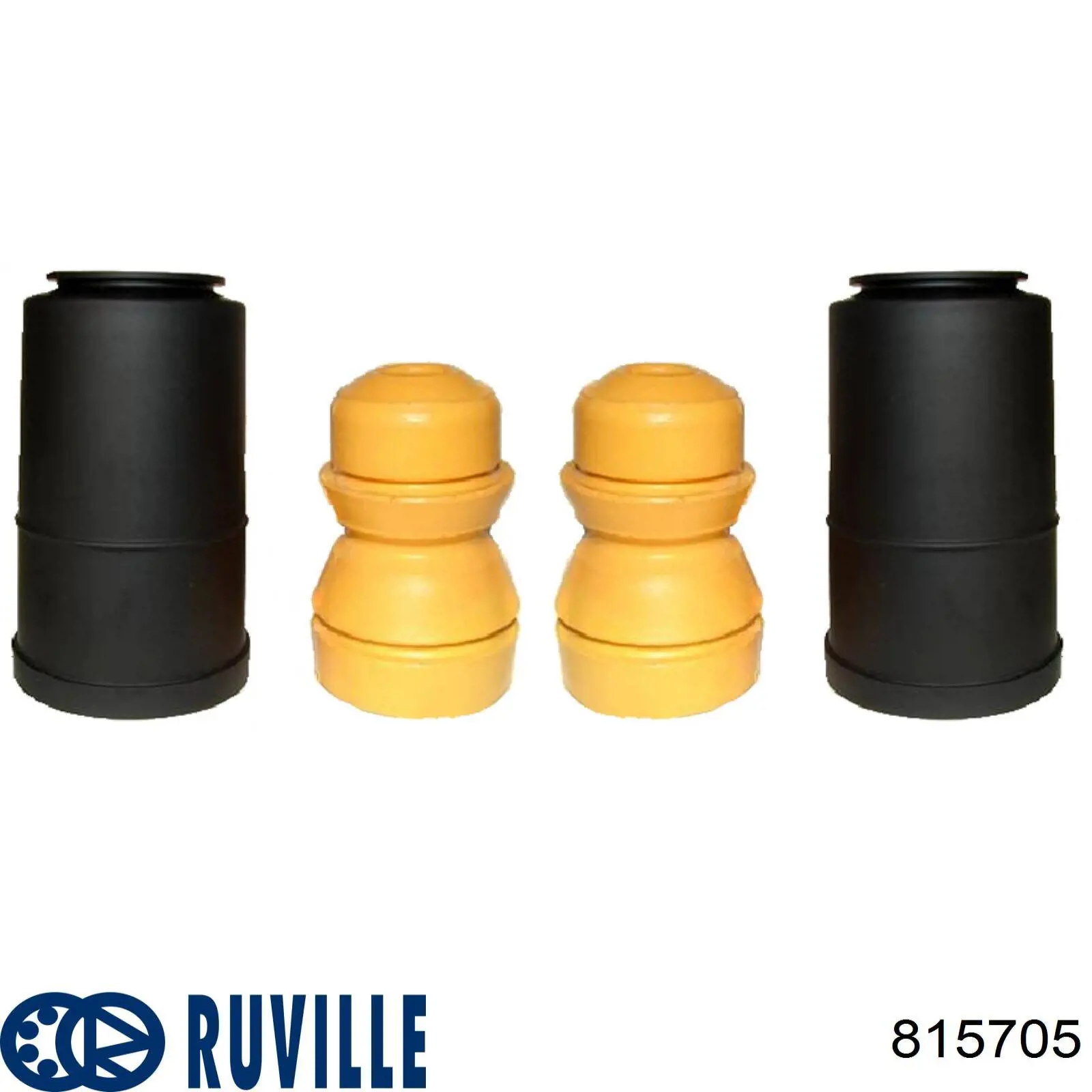 815705 Ruville Буфер амортизатора заднього