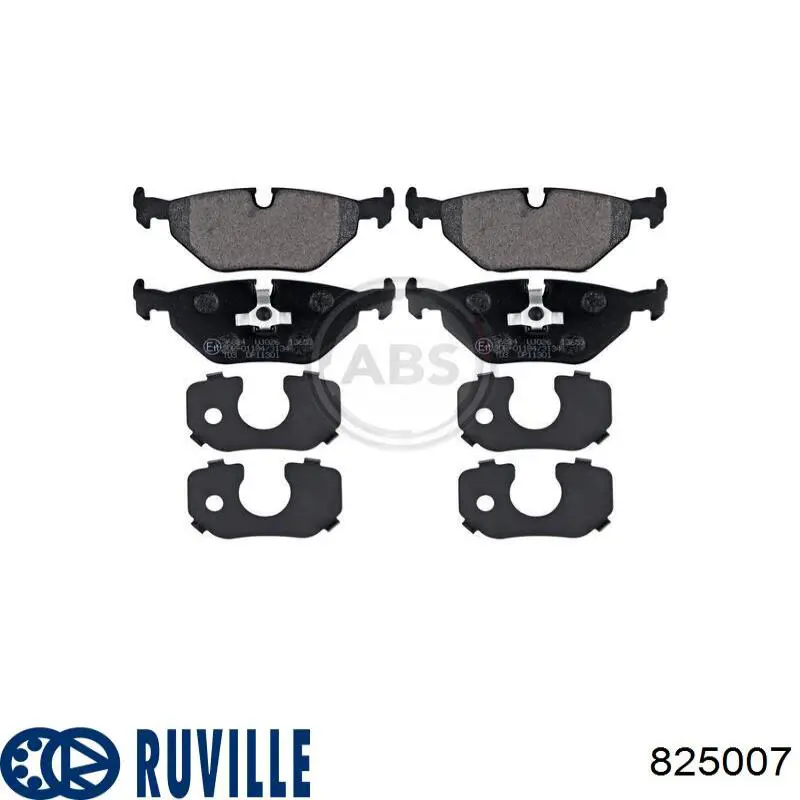 Опора стійки амортизатора переднього Ruville 825007 ціна, від 20.10 USD