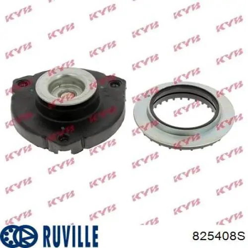 Опора стійки амортизатора переднього Ruville 825408S ціна, від 21.17 USD