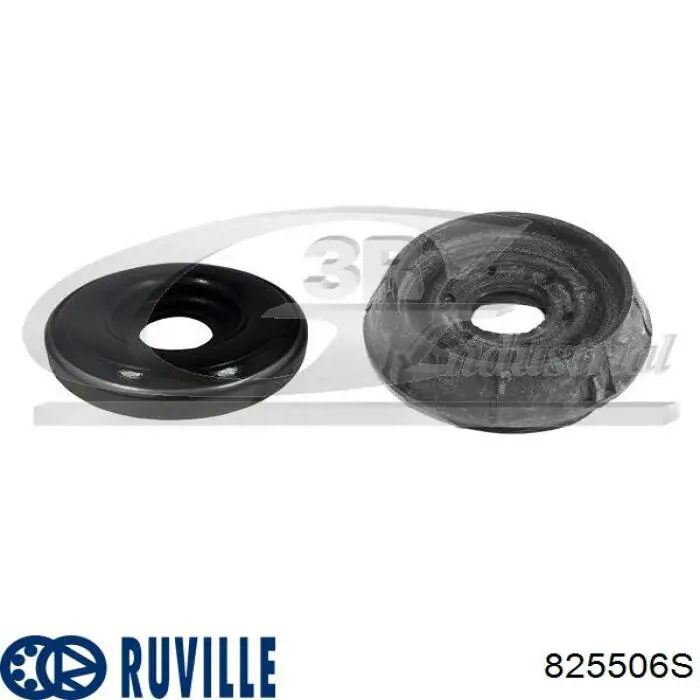 Опора стійки амортизатора переднього Ruville 825506S ціна, від 7.05 USD