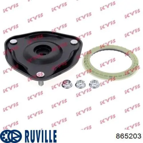 Підшипник опорний амортизатора, переднього Ruville 865203 ціна, від 6.89 USD