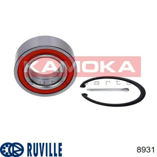Купити 8931 Ruville Підшипник ступиці передньої