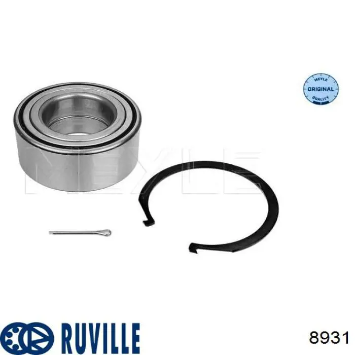 Комплект підшипник маточини передньої Ruville 8931 ціна, від 28.18 USD