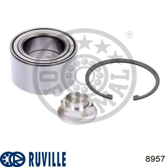8957 Ruville Підшипник ступиці задньої