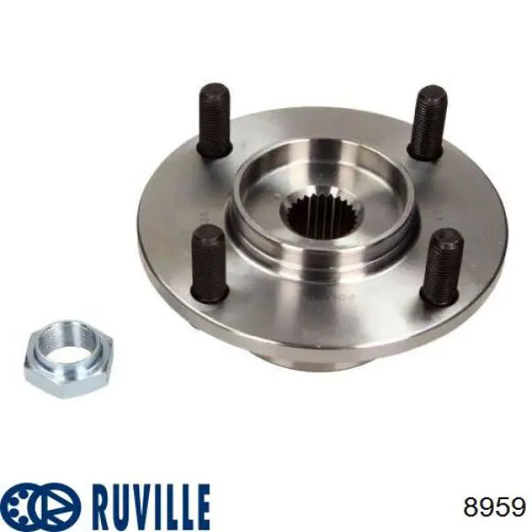 Маточина колеса передня Ruville 8959 ціна, від 45.07 USD