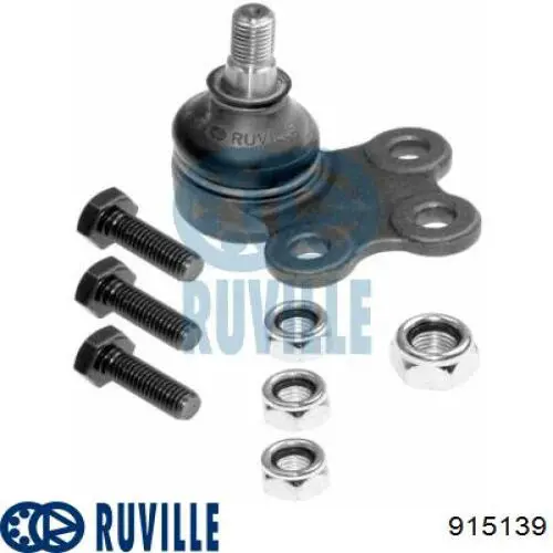 Кульова опора, нижня Ruville 915139 ціна, від 14.01 USD