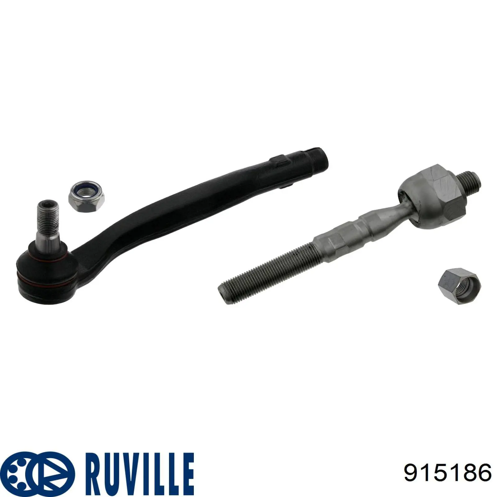 Наконечник рульовий Ruville 915186 ціна, від 17.06 USD