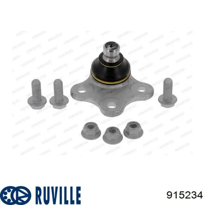 915234 Ruville кульова опора, нижня