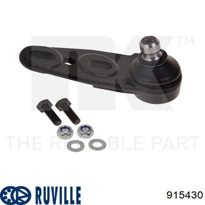 Кульова опора, нижня, ліва Ruville 915430 ціна, від 11.53 USD