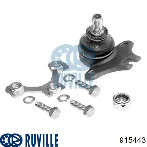 Кульова опора, нижня Ruville 915443 ціна, від 6.92 USD