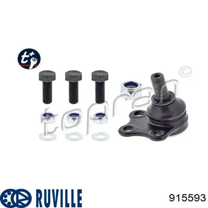 Кульова опора, нижня Ruville 915593 ціна, від 10.28 USD