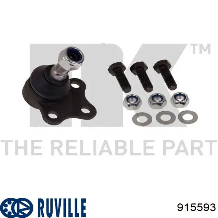 915593 Ruville Кульові на авто