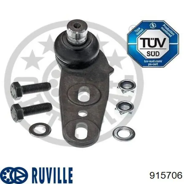 Купити 915706 Ruville Кульова опора, нижня, права