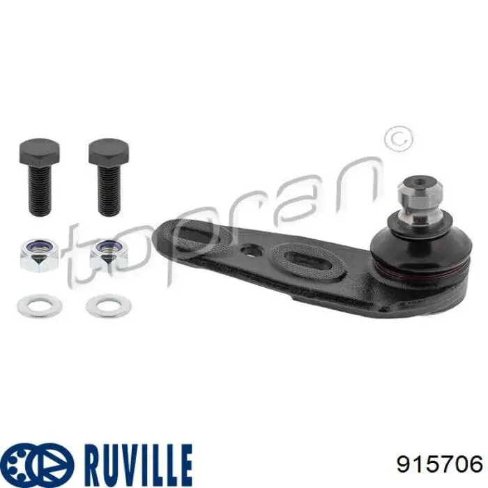 915706 Ruville Кульова опора, нижня, права