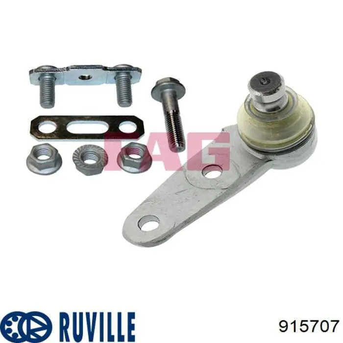 Кульова опора, нижня, ліва 915707 Ruville