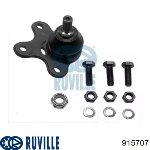 Кульова опора, нижня, ліва Ruville 915707