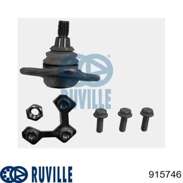 Кульова опора, нижня, ліва 915746 Ruville
