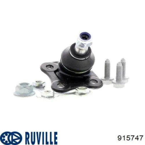 Кульова опора, нижня, права Ruville 915747