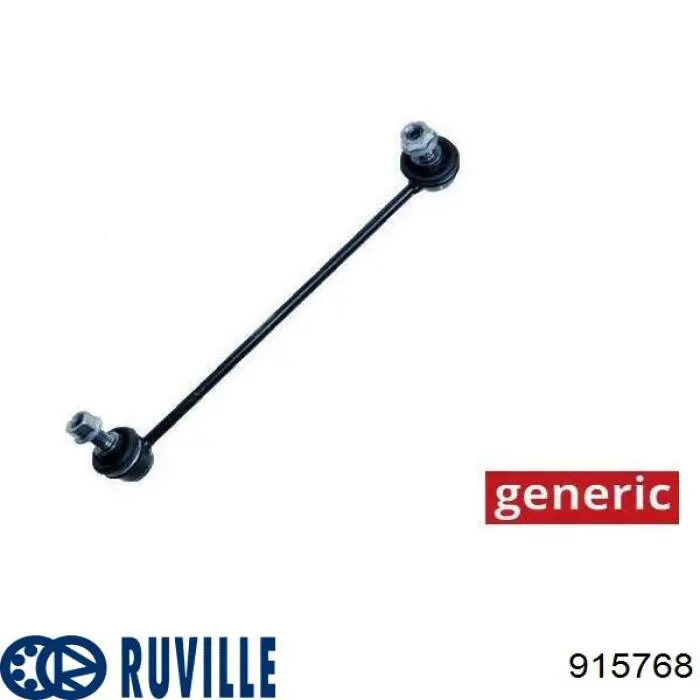 Стійка стабілізатора, переднього, ліва Ruville 915768