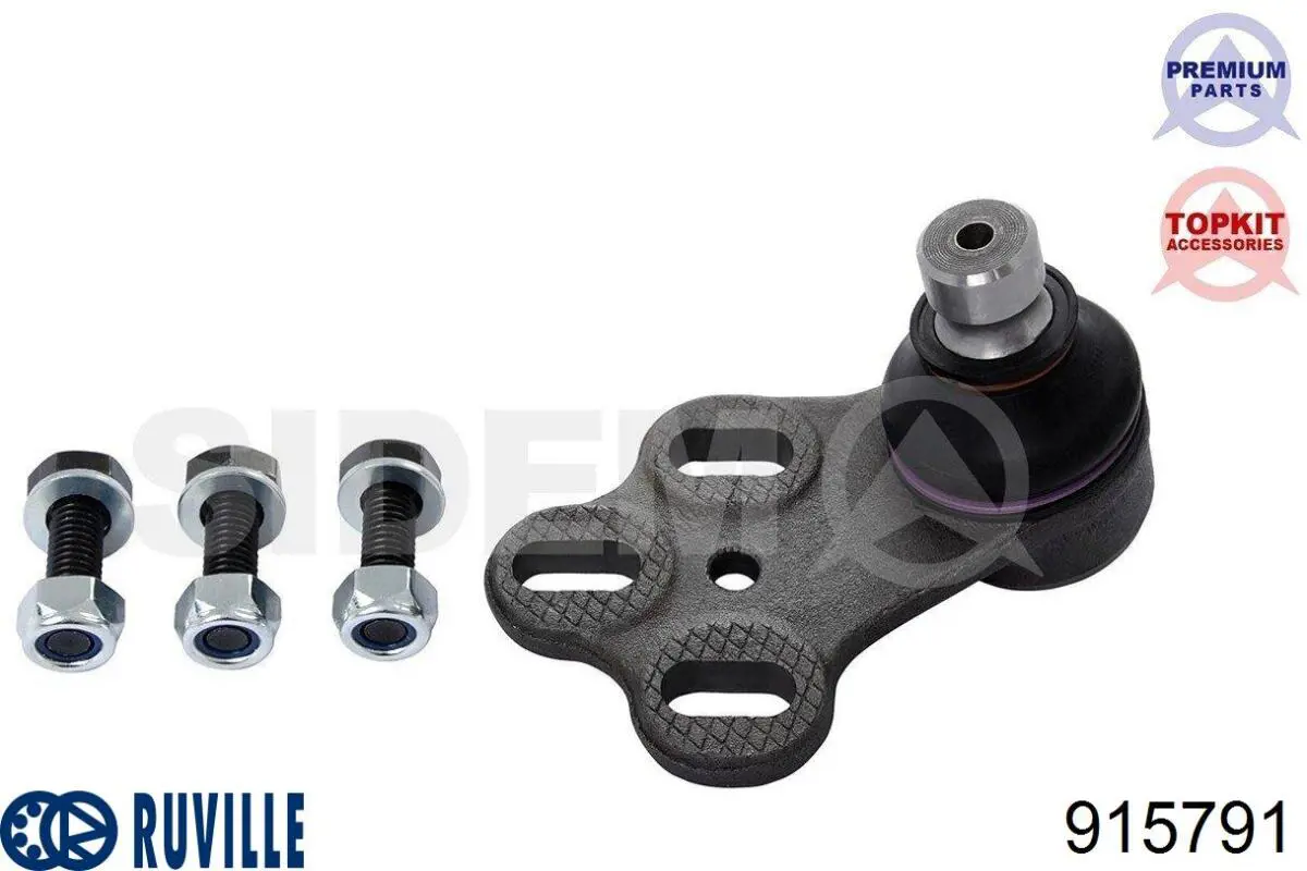 915791 Ruville Кульова опора, нижня, права