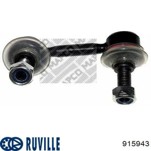 Стійка стабілізатора заднього, ліва 915943 Ruville