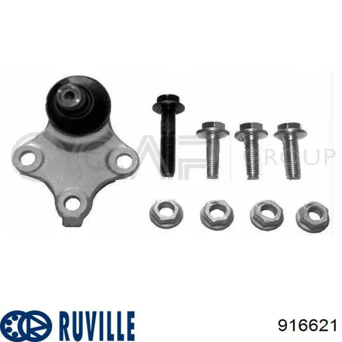 Кульова опора, нижня Ruville 916621 ціна, від 9.41 USD