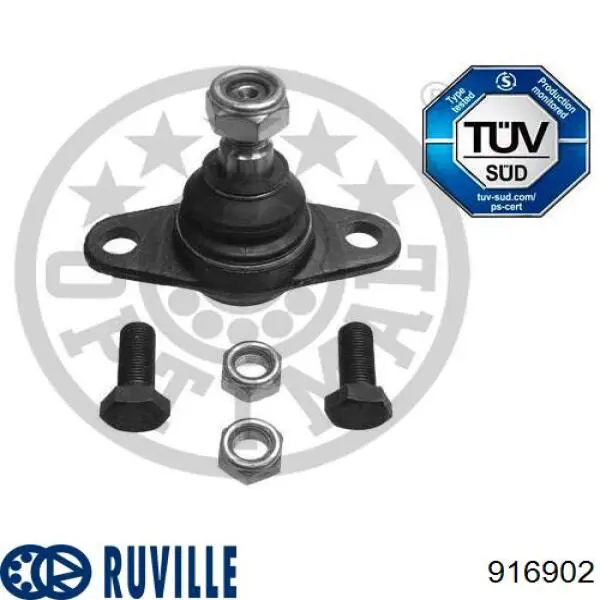 916902 Ruville Кульові на авто
