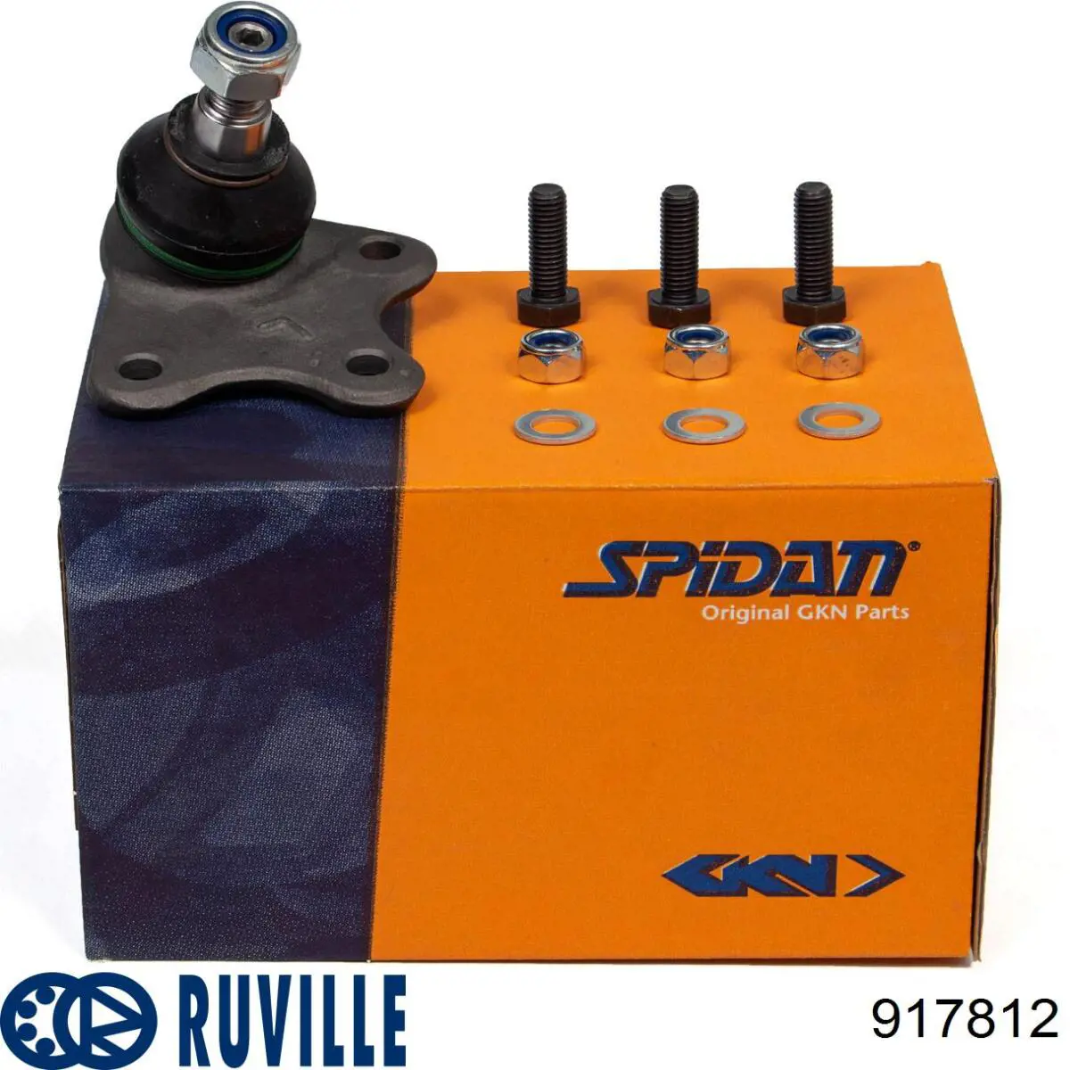 Кульова опора, нижня, ліва Ruville 917812 ціна, від 10.38 USD