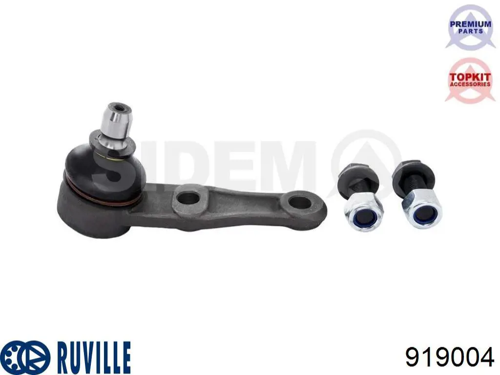 Кульова опора, нижня 919004 Ruville